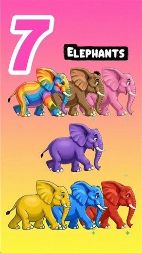 Counting Song (5-8) with Safari Animals & Sounds #countingsongs #animalsounds