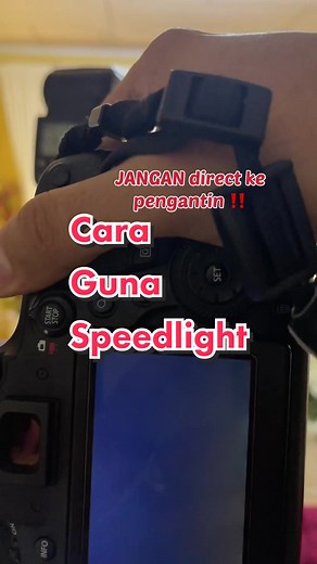 Tips Penggunaan Speedlight untuk Fotografi Perkahwinan