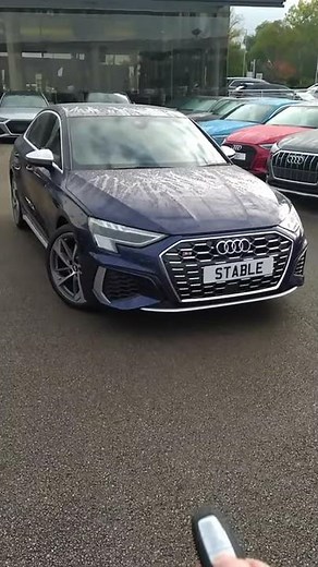 Audi S3 Saloon Navarra Blue 🔵 POV Approach!