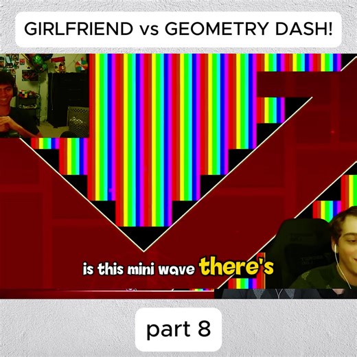 Girl vs Geometry Dash: Intense Gaming Challenge