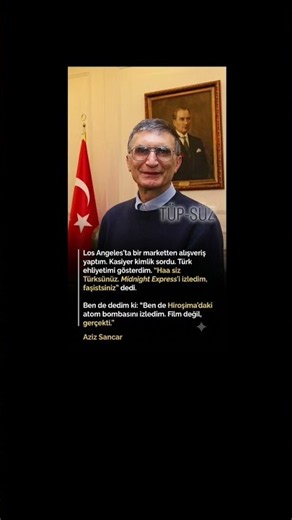 Aziz Sancar’dan Amerikalı Kasiyere Unutulmaz Cevap! 🇹🇷💥