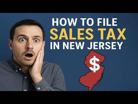 How to file sales tax in New Jersey | New Portal | Guest Return | US Sales Tax | US Tax