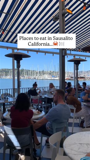 Gray Line San Francisco on Instagram: "Here’s a list of some places to eat in Sausalito California 🍹 🦀 📍Trident 📍Scoma’s 📍Salito’s 📍Bar Bocce ✨Send this to someone who needs to add these restaurants to their bucket list asap! #sausalito #california #sausalitofood"