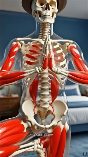 30 Days Yoga Challenge 🧘‍♂️ | Body & Mind Transformation | #skeletonbhai1 #shortvideo