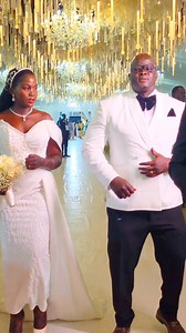 Love birds Mr. Ayom Alier Ayom and Mrs. Abuk Dut Paul arrived at their wedding venue locked in a beautiful classic ayayah. Best wishes to both of you and may God bless your marriage 😍 | Panda Media