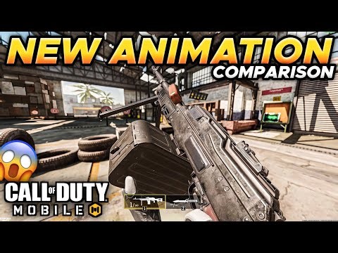 COD Mobile New Animation & Sound UPDATE OLD Vs NEW Comparison
