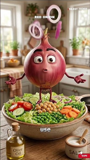 Kaunsa onion kab use kare? 🧅 #aishorts #talkingobjects #onion #funny