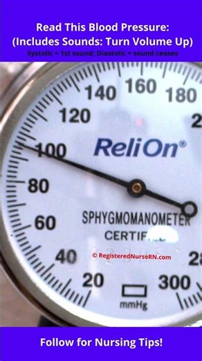 Blood Pressure Nursing Clinical Skills Checkoff Practice #nurse
