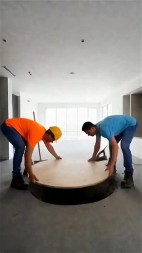 THIS FLOOR IS INSANE 😱 Epoxy Ocean Floor With Fish Pond Transformation#shorts#epoxyfloor#satisfying