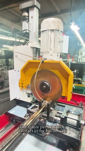 YXH Metal Hydraulic Cutting Saw | Professional Burr-Free Pipe Cutting Machine