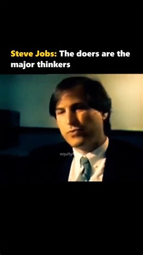 Steve Jobs: Why "Doers" Are the Major Thinkers 💡‪@Apple‬ #ceo