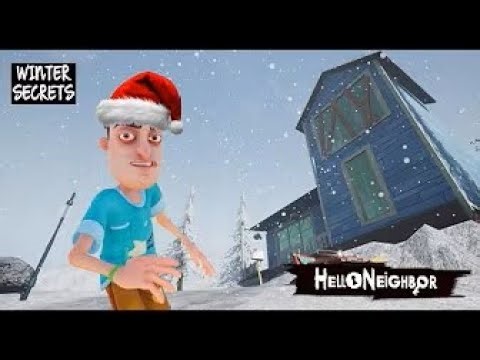ШОУ ПРИВЕТ СОСЕД!А ГДЕ МОЙ СНЕГ!ИГРА HELLO MOD KIT!МОД WINTER SECRETS