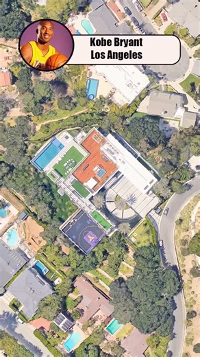 This is a super mansion that commemorates kobe bryant，$44million #kobe #losangeles #house #Home | Real Estate of Stars