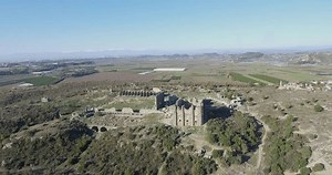 Aerial View Ancient City Aspendos Turkey: vídeo stock (100% livre de direitos) 3440114697 | Shutterstock