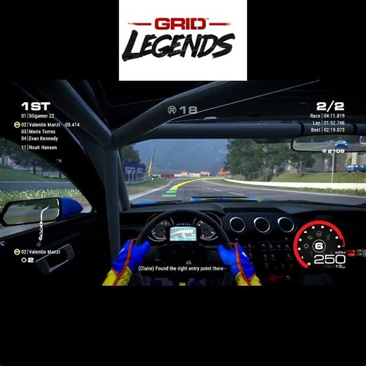 Fast Mustang -12 #gridlegends #automobile #shortsvideo #racing #racinggames #shorts #short #ytviral
