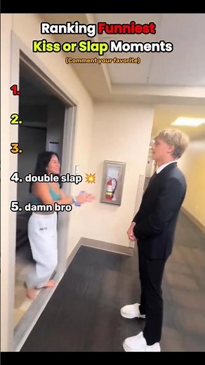 Ranking the Best Kiss or Slap Moments 🥰​