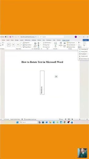 How to Rotate Text in Microsoft Word (Easy Step-by-Step Tutorial)