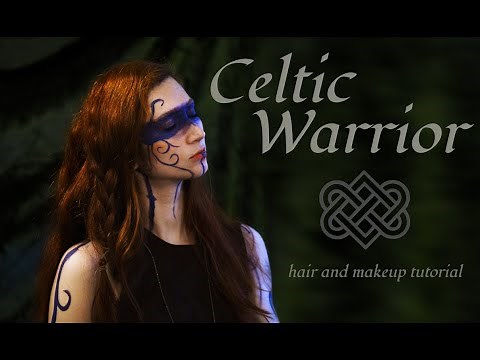Celtic Warrior Hair and Makeup (NO Foundation) | GRWM~