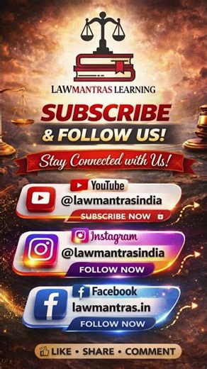 Law Students Must Follow This Page ⚖️ | LawMantras India | Simple Legal Knowledge for Every Indian