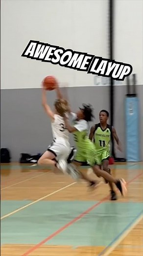 AAU Basketball Chase Down Layup #aaubasketball #basketball #ninjacrosley #shiningstaraau #shineaau