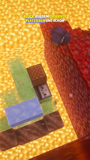 Everyone needs to know this machine! 👀🌋 #minecraft #minecrafttutorial #minecraftredstone #minecra...