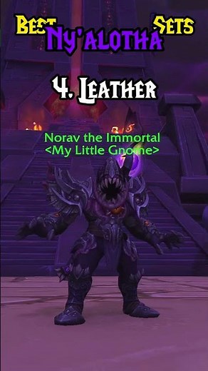Best - Ny'alotha, the Waking City - Transmog Sets #shorts #worldofwarcraft #thewarwithin