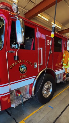 A Day at Orange City Fire Station 4 🔥 Your firefighters at Station 4 are proud to serve the Orange community every single day—24/7, rain or shine. From responding to medical calls and structure fires to helping with community safety programs, our team is dedicated to keeping our neighborhoods safe and supported. We’re always excited to welcome our neighbors to learn more about what we do, meet the crew, and see your fire department in action. Your engagement and support help strengthen the bond