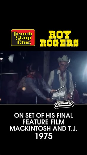 Mackintosh and T.J., released in 1975, was Roy Rogers’ final feature film—a quiet, modern Western where the King of the Cowboys plays a wandering ranch hand who takes a runaway teen under his wing. Set against the backdrop of dusty Texas plains and scored by Waylon Jennings, it’s a heartfelt farewell ride. #americana | Truck Stop Chic