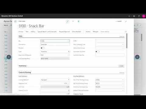 Defining Expiration Date Handling on Items - Microsoft Dynamics 365 Business Central