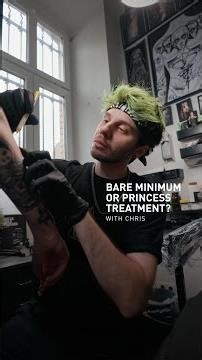 What’s it like to get tattooed by Chris?