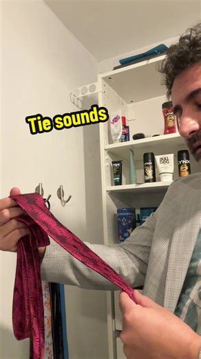 ASMR Cooking: Tie Sounds for Relaxation