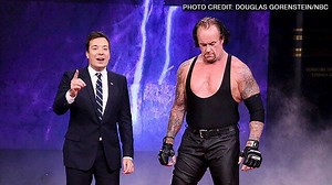 The Undertaker appears on 'The Tonight Show'