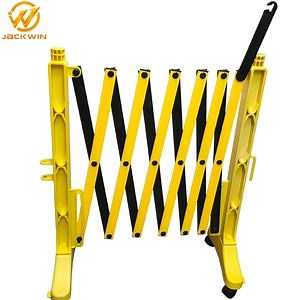 [Hot Item] Roadside Safety Expandable Plastic Barrier for Crowd Control Temporary Foldable Warning Barrier
