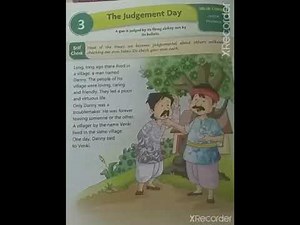 Class 6 moral Science chapter 3 The judgement day
