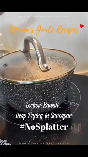 40K views · 93 reactions | Lechon Kawali without Splatters?! Yes..easy peasy...only in Mama's Guide Recipes ❤️ | Mama's Guide Recipes | Facebook