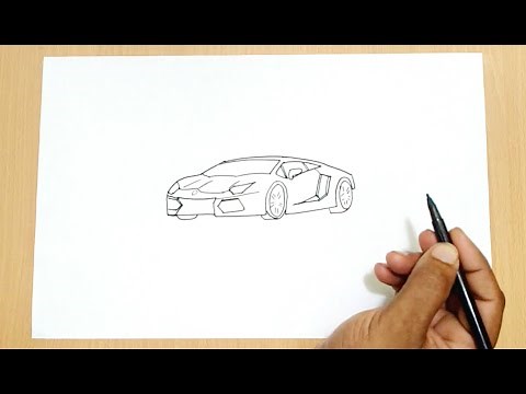 How to Draw a Lamborghini