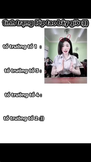 Trung bình các tổ trưởng #viral #xh