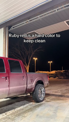 Cant beat ruby red #elevatedempire #powerstroke #f250 #trucks #trucktok #diesel