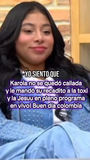 Karola Alcendrat Enfrenta a La Toxi Costeña y Jesuu en Buen Día Colombia
