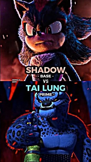 Shadow vs Tai Lung #shorts #short #animation #shadow #tailung #kungfupanda #sonic