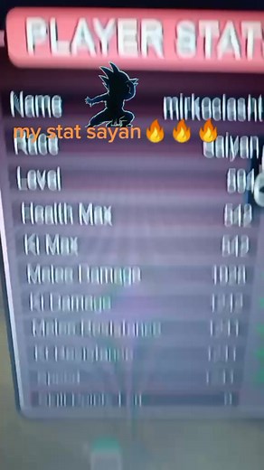 Dragon Ball Z Final Stand: My Stat Sayan