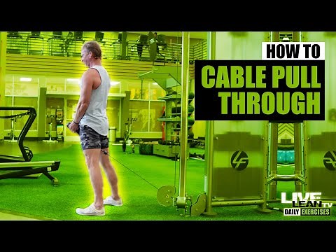 How To Do A CABLE PULL THROUGH | Exercise Demonstration Video and Guide