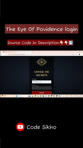 Top Web Developer Reveals Best UI Techniques for Secure Login Design Code Sikho with AJ