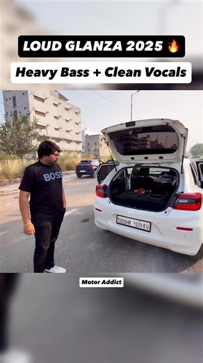 Toyota Glanza 2025 | Loud Audio Setup With Heavy Bass & Clean Vocals 🔥