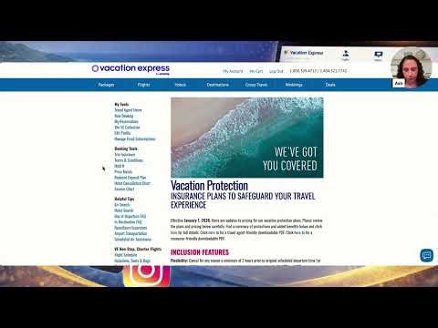 Vacation Express Walkthrough | Travel Agent Training