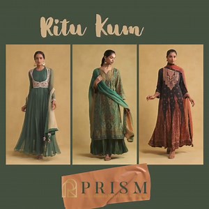 1.6K views | Unlock the epitome of elegance with Ritu Kumar, now...