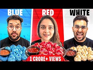 😱 Having Only ONE COLOR Food 😱 || 60 minute Food Challenge