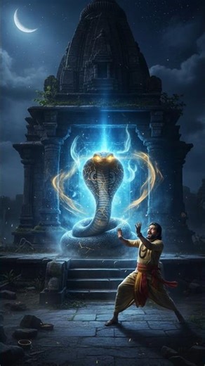 শিবরাত্রির রাতে জীবন্ত হয়ে উঠল পাথরের সাপ || 😱🐍