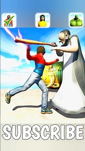 GRANNY VS CHARACTER FIGHTING CHALLENGE 🔥|| INDIAN BIKE DRIVING 3D || #shorts #short #viral #gta #yt