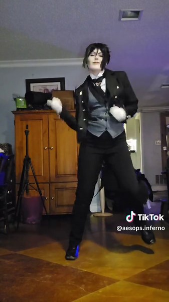 Black Butler Cosplay: Sebastian Michaelis in Action